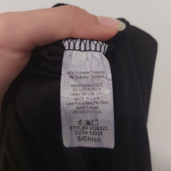 Vijo Couture - Black Ruched Bodycon Dress - Picture 8 of 10
